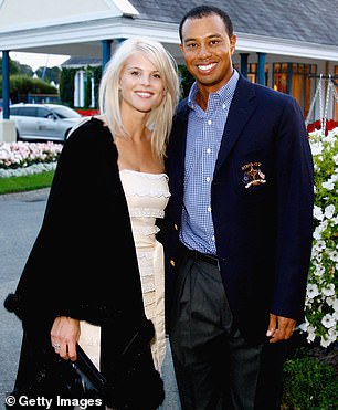 Nordegren estuvo casada con el golfista profesional Tiger Woods de 2004 a 2010 luego de su escándalo de trampa.  En la imagen: Woods y Nordegren en Kildare, Irlanda, septiembre de 2006