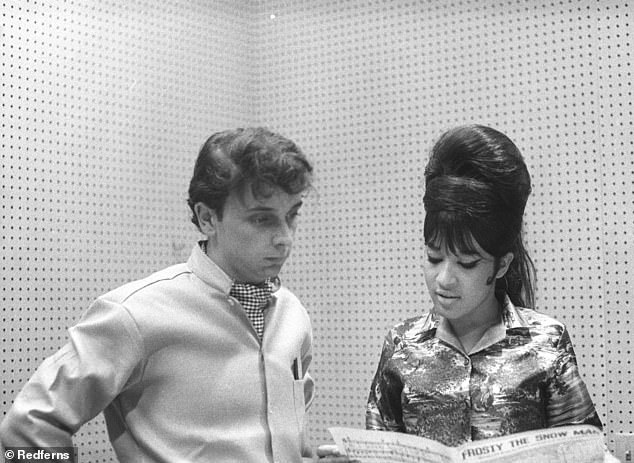 Phil Spector (left) initially adopted three children with Ronnie Spector (right), who was the leader singer of the Ronettes, and who he was married to for six years