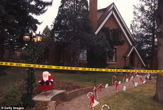 Gary Oliva was registered as a sex offender at an address just ten blocks from the Ramsey family home (above) where JonBenét's body was discovered on December 26, 1996