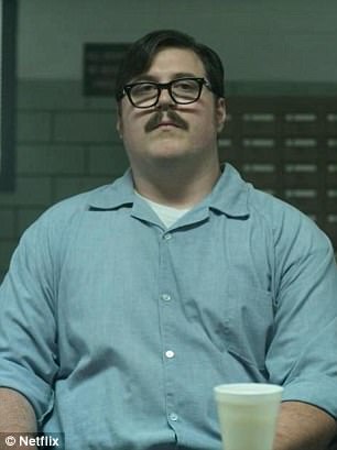 Actor Cameron Britton plays the serial killer on the Netflix show Mindhunter