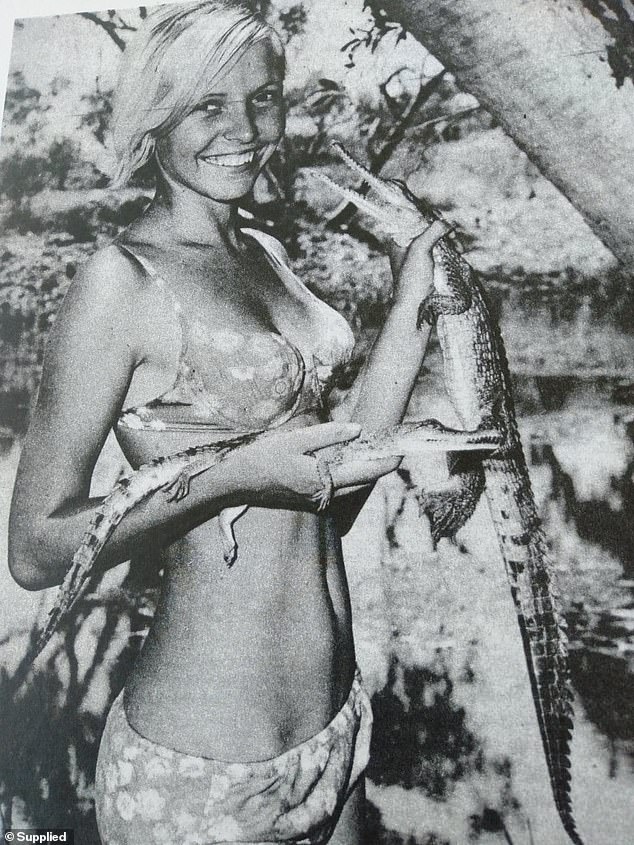 Bárbara (en la foto) escapó por poco de la muerte a manos de un oso pardo cuando era niña y se convirtió en adiestradora de cocodrilos.