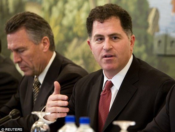 Michael Dell, 52, has an estimated fortune of $23.5 billion and is the 37th richest man in the world