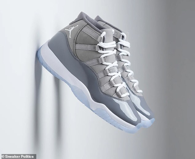 Malekzadeh ha comenzado a vender pedidos anticipados de la zapatilla Nike Air Jordan 11 Cool Grey.  Puso los zapatos a la venta por entre $ 115 y $ 200 el par, mucho más barato que el precio minorista estimado de alrededor de $ 225.