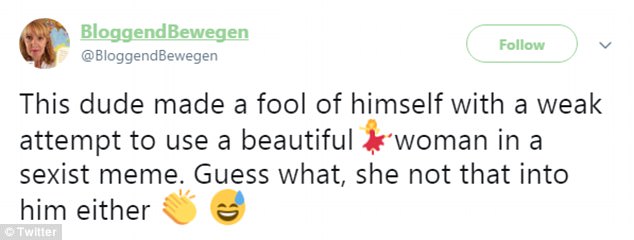 'No tan interesado en él': el usuario de Twitter 'BloggendBewegen' dice 'el tipo está jodido'