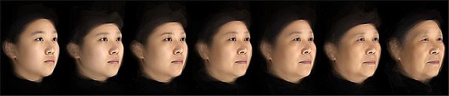 El algoritmo compara la selfie de un usuario con una base de datos de más de 1000 imágenes clínicas de rostros.  La base de datos incluye rostros de mujeres de entre 10 y 80 años y de diversas etnias